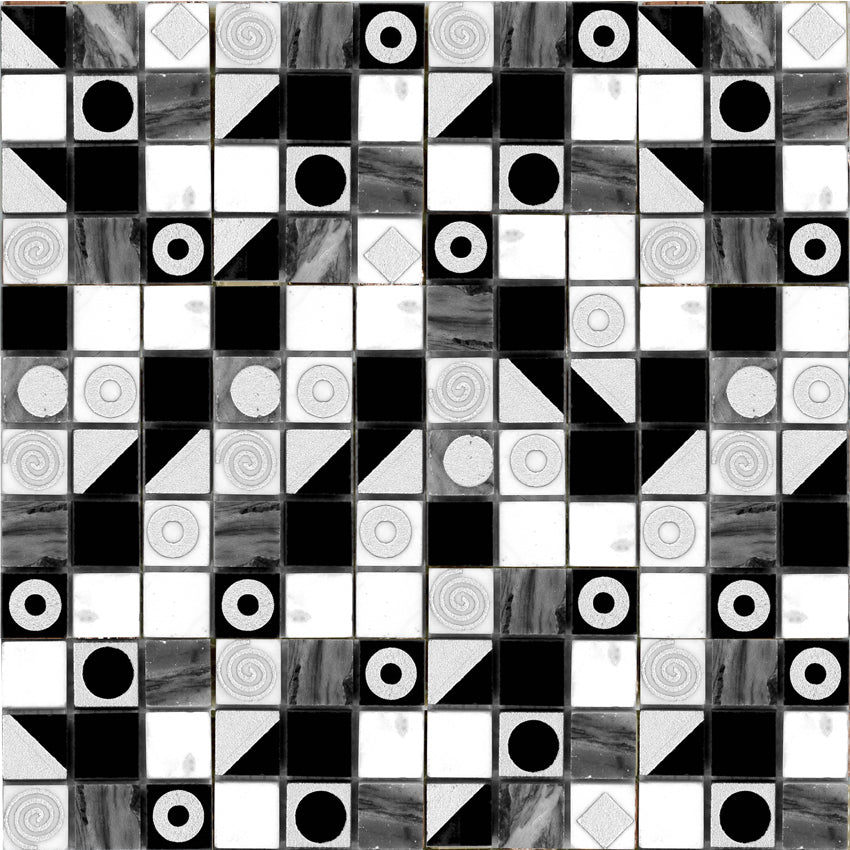 TS23-005 MOSAIC 30X30 CM WONDERFUL - 502 PCS