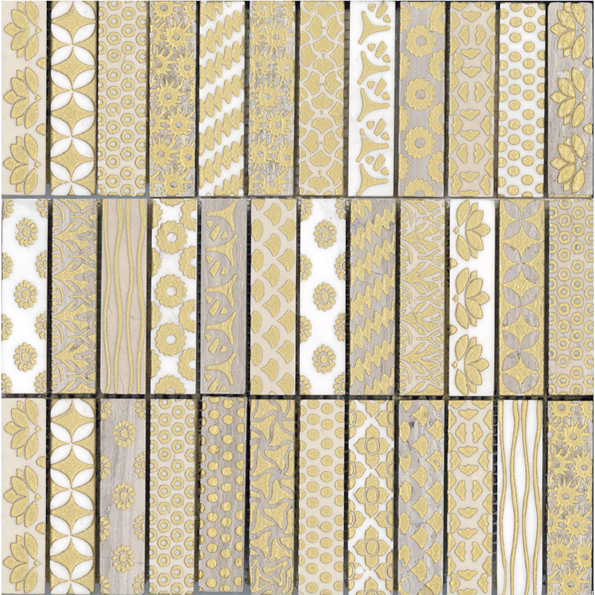 TS2398-033 MOSAIC 30X30 CM WONDERFUL - 447 PCS