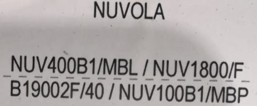 NUV400B1/MBL NUVOLA CISTERN WHITE AZZURRA ITALY - 20 PCS