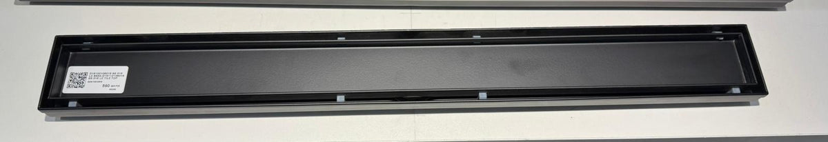 D15100106016 SS 316 LC BASE 600X70X20MM CENTER 2" MATT BLACK FINISH - AUHNA - -125 PCS