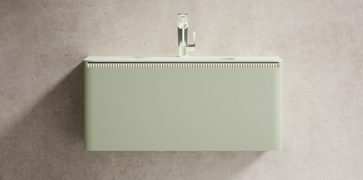 SUSIE-90 MDF CABINET 900X455X400MM WITH BD039-80 RESIN WASHBASIN - WONDERFUL HK - 0 SET