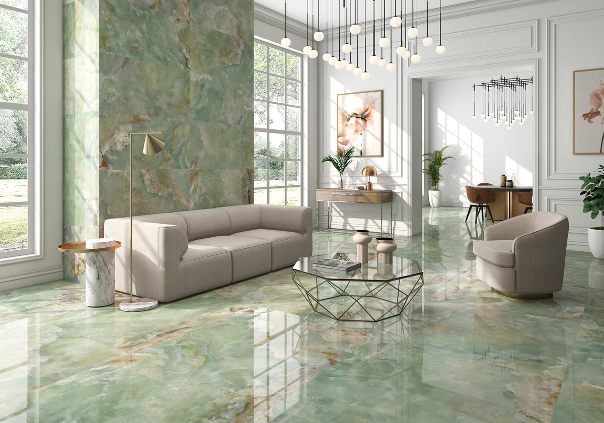ONIX JADE POLISHED LUX RECT. 60X120 CM - ITT SPAIN - 135 M2