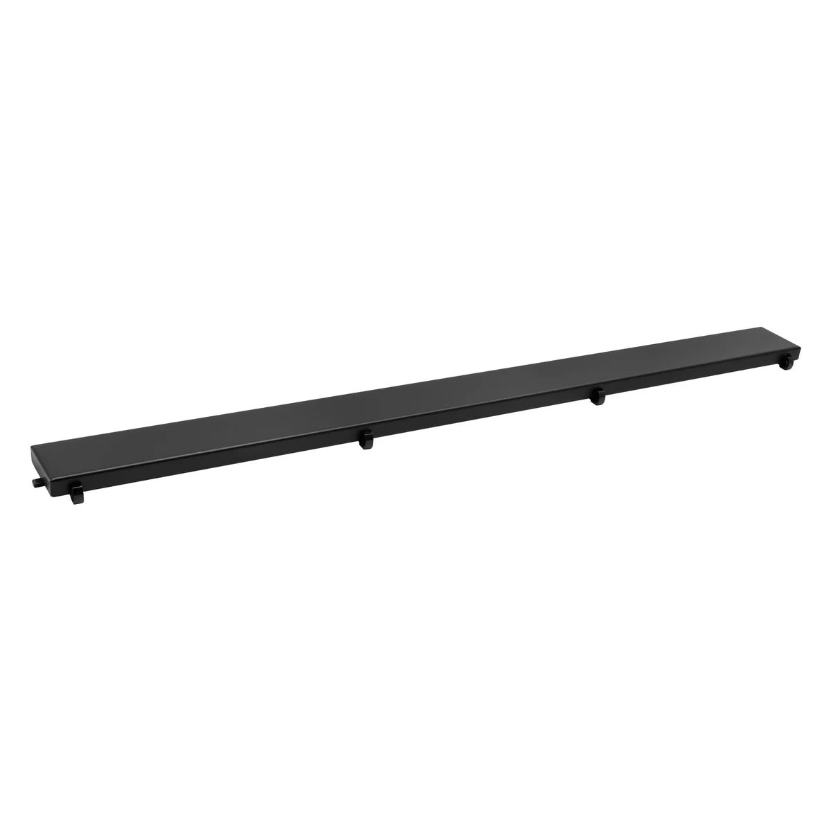 AQD-SCC-70072-316-MB CONTRACT REVERSIBLE SHOWER CHANNEL COVER WITH TILE INSERT 695X64.5X18.9 MM (GRADE 316) MATT BLACK - AQUADRAIN - 5 PCS
