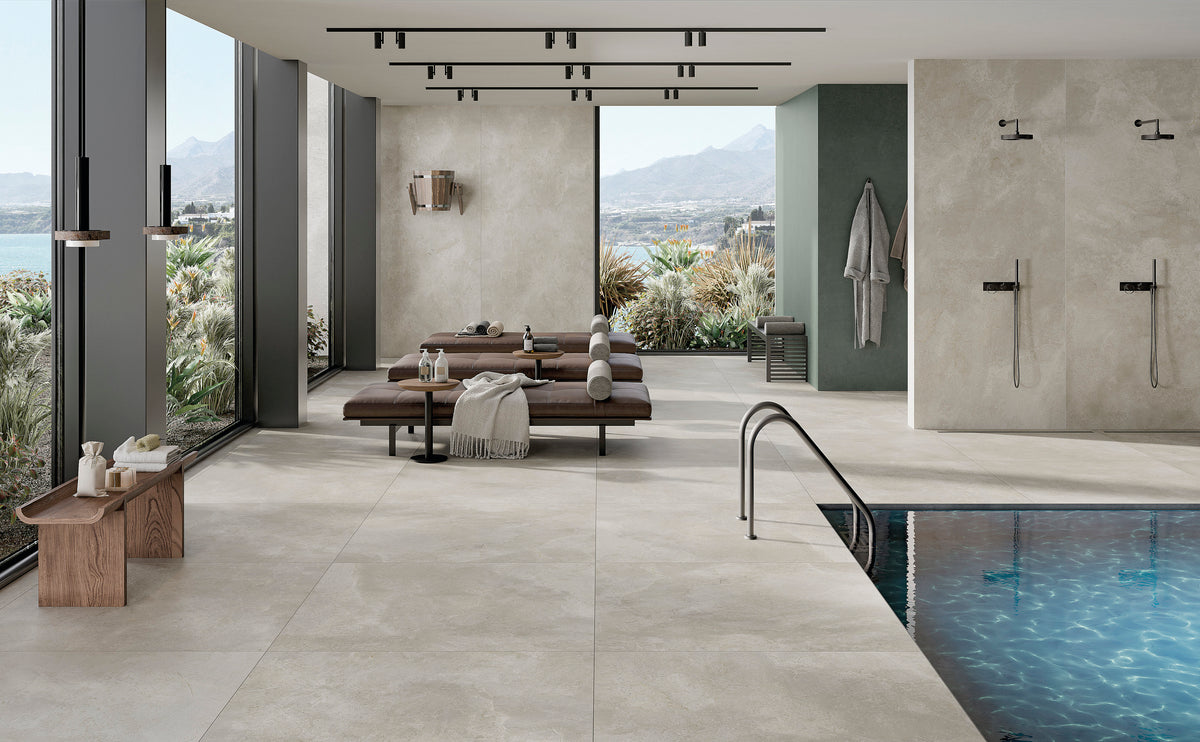 MAX. WHITE AION 6MM PORCELAIN 150X75CM - GRANITIFIANDRE ITALY - 378 M2