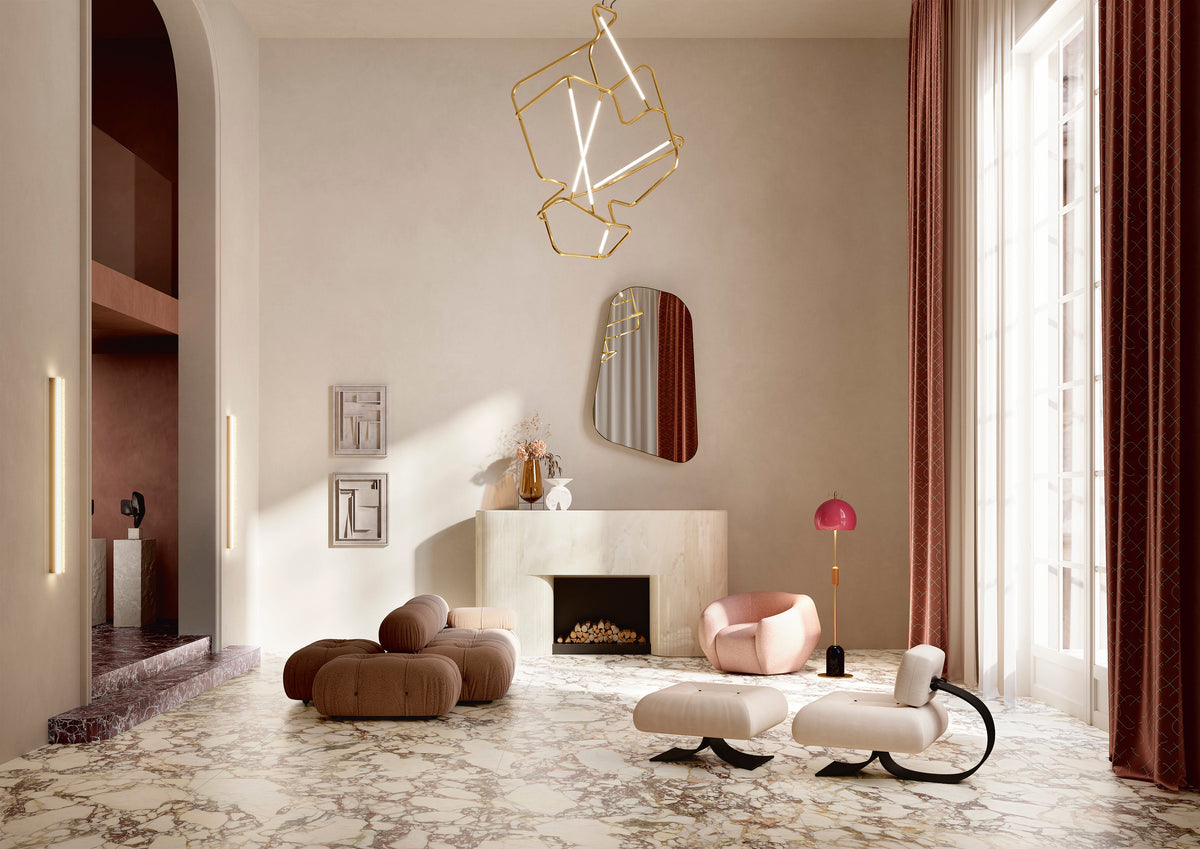 MAX. BREC. MIRAB. 6M LUC PORCELAIN 150X75CM - GRANITIFIANDRE ITALY - 293 M2