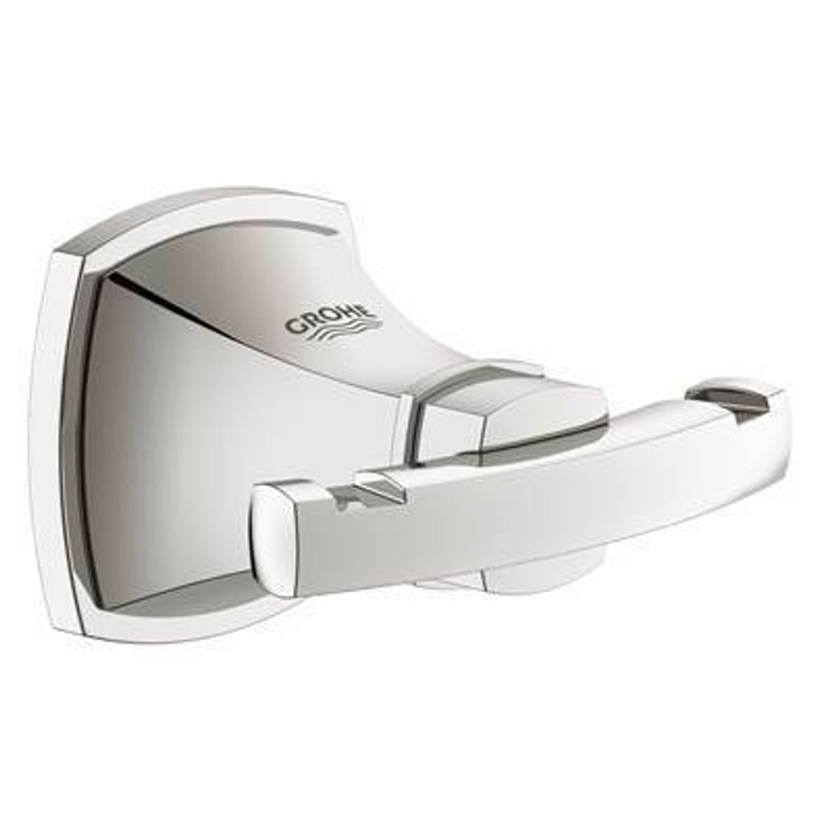 40631000 GRANDERA DOUBLE ROBE HOOK GROHE - 5 PCS