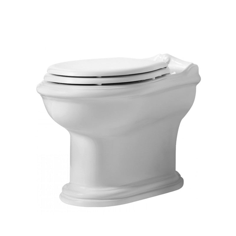 JUB100B1/P VASO JUBILAEUM WHITE WALL HUNG WC WITH WALL TRAP AZZURRA ITALY - 8 PCS