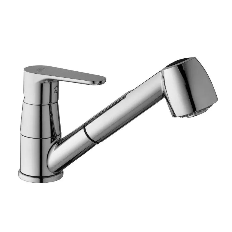ONE HOLE SINK MIXER WITH PULL OUT SPRAY GRE183CR PAFFONI ITALY - 30 PCS