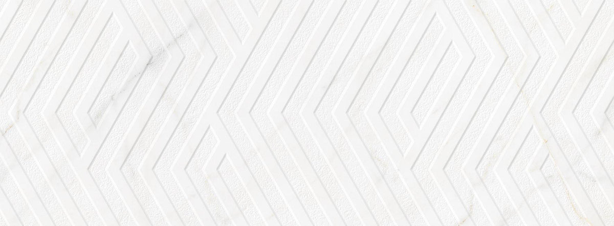 PRESTIGE WHITE MATT DECOR RECT. 29.5X90 CM - ITT SPAIN - 178 M2