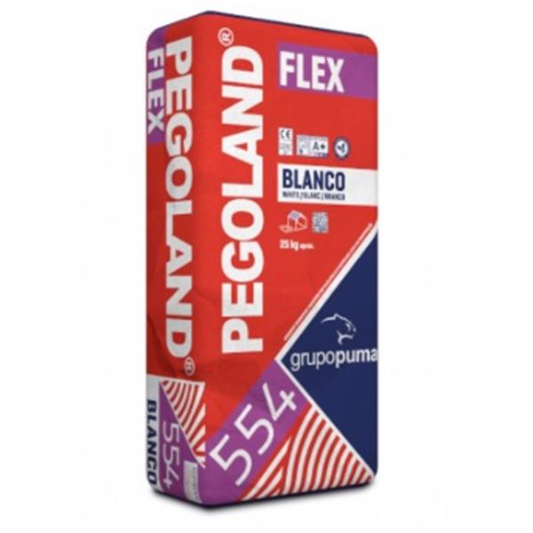 100003 PEGOLAND FLEX BLANCO C2TES1 (554) 25KG - GRUPO PUMA SPAIN - 3 BAG