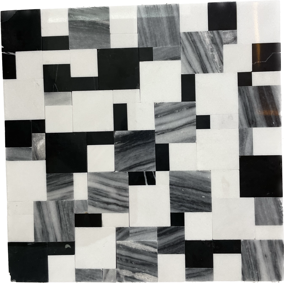 833P NATURAL MARBLE MOSAIC 30X30 CM - WONDERFUL HK - 648 PCS