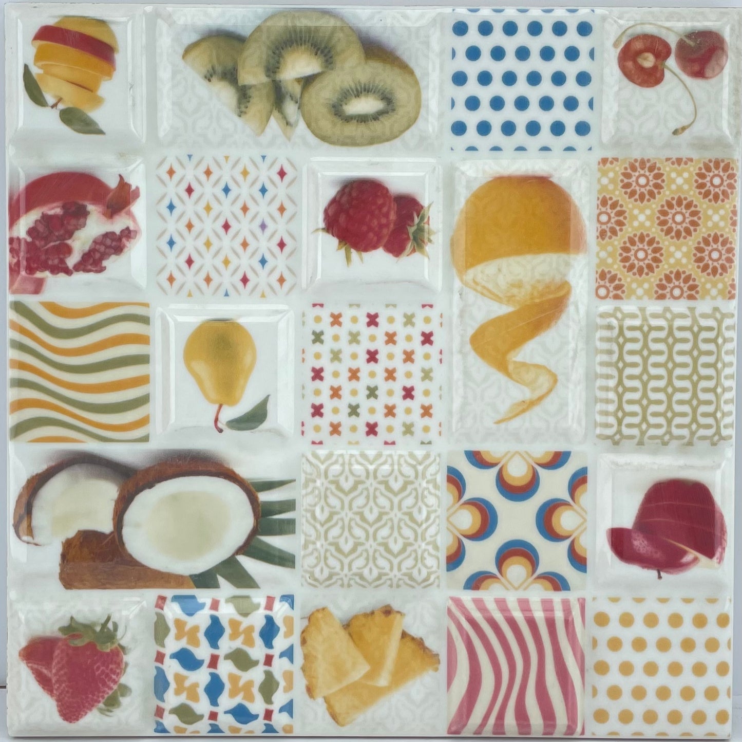 JOKER FRUTA DECOR  25X25 CM ELMOLINO SPAIN - 41 PCS