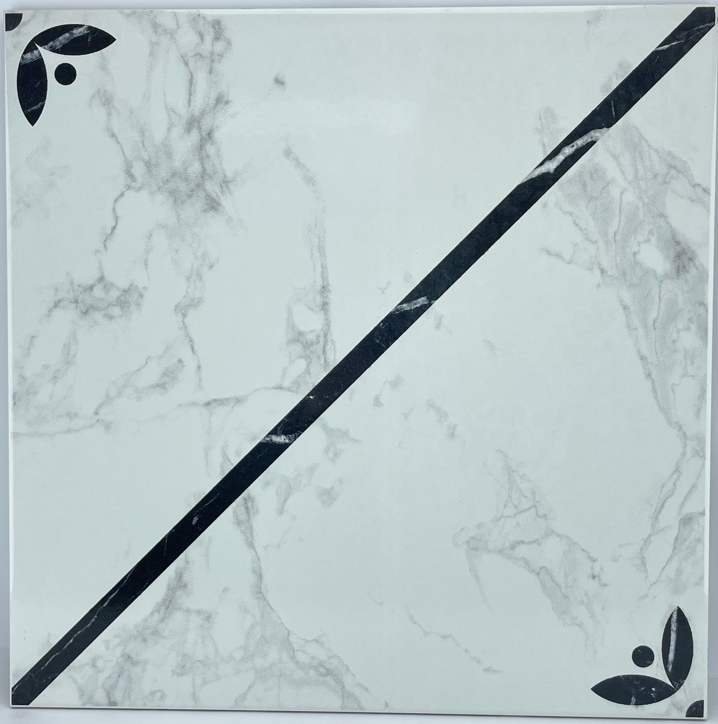 SIRACUSA JET DECOR 1 BLANCO FLOOR 45X45 CM ELMOLINO SPAIN - 82 M2