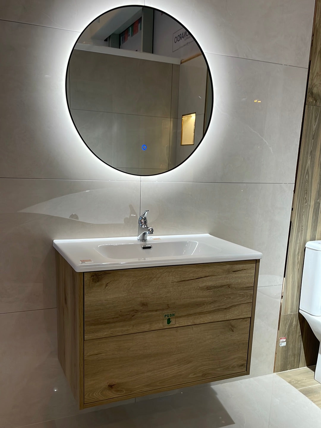 TN800-CYO CABINET FOR QW-TN800 BASIN WITH MDO-5590J LED MIRROR-QUEENSWOOD - 0 SET