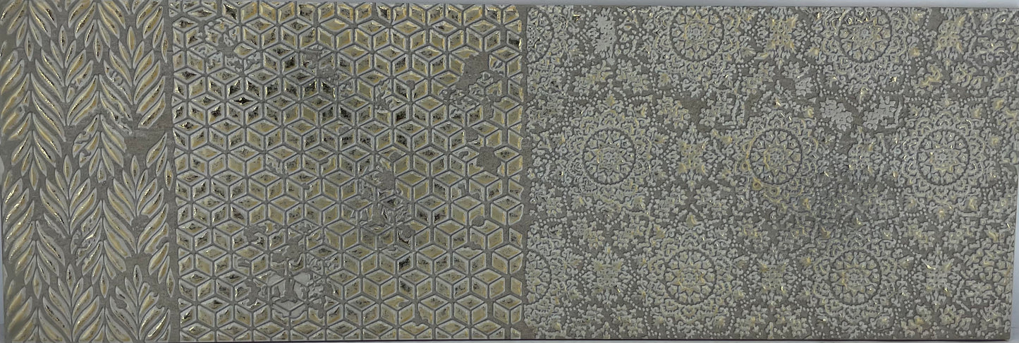 DE INSPIRATION A IVR DECOR WALL 25X75 CM ROCERSA SPAIN - 2 PCS