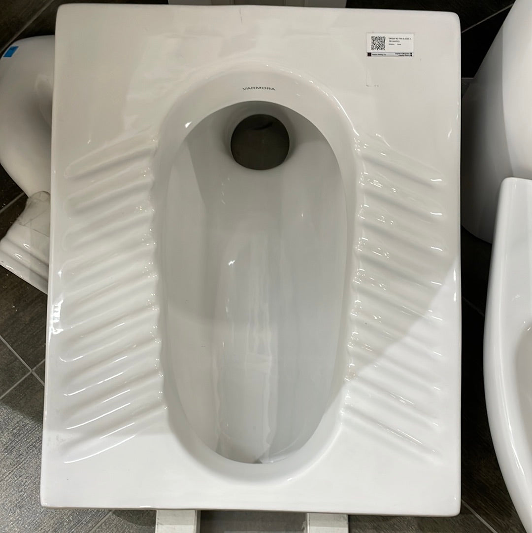 ORISSA WC PAN 20" ALASKA WHITE 520X420X275MM - VARMORA INDIA - 2 PCS