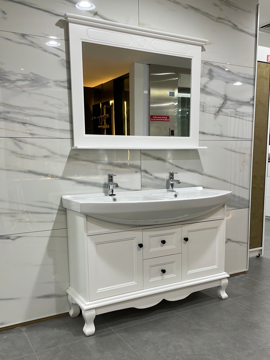 BF8927 WASH BASIN CABINET WITH MIRROR WONDERFUL - 1 SET